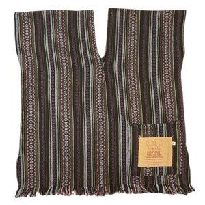 Elephant Jungle Sanctuary Women's Pullover Poncho SIZE-MEDIUM